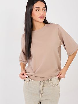 tricou Rue Paris  Tricou pentru femei cu un caracter casual este un element indispensabil al garderobei zilnice. Croiala netedă îl face extrem de versatil �