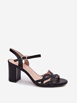 Sandale cu toc Step in style