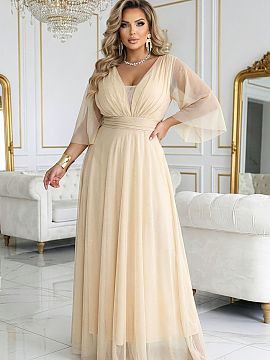 rochie lungă Numoco  Această rochie maxi de la Numoco Basic a fost creată cu confortul și efectul frumos asupra siluetei în minte, inclusiv pentru mărimea p