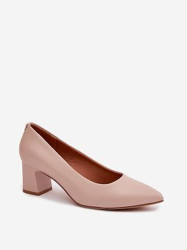 Pantofi dcu toc gros Step in style