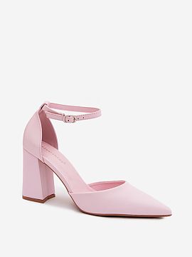 Pantofi dcu toc gros Step in style