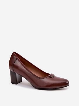 Pantofi dcu toc gros Step in style