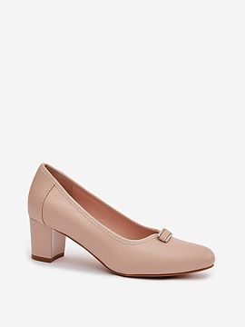 Pantofi dcu toc gros Step in style