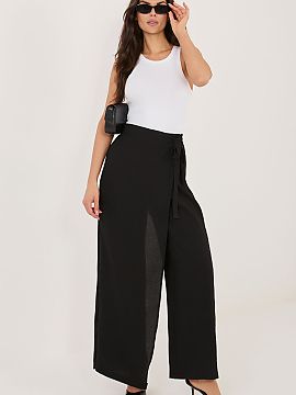 Pantaloni pentru femei Factory Price  Pantaloni largi de damă sunt o propunere stilată și confortabilă pentru ziua de zi și pentru muncă într-un mod mai puțin formal. Cro