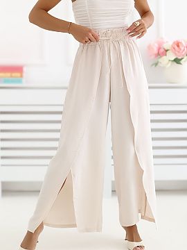 Pantaloni pentru femei Factory Price  Pantaloni largi pentru femei sunt o alegere perfectă pentru zilele de zi cu zi pentru femeile care apreciază confortul și stilul modern. 