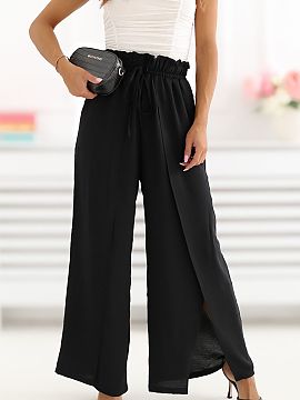 Pantaloni pentru femei Factory Price  Pantaloni largi pentru femei sunt o alegere excelentă pentru ziua de zi pentru femeile care apreciază confortul și stilul modern. Modelul