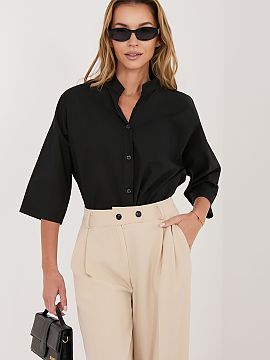 Cămașă de damă Factory Price  Cămașa de damă cu croială clasică este o propunere elegantă și universală, ideală atât pentru ziua de zi, cât și pentru muncă. 