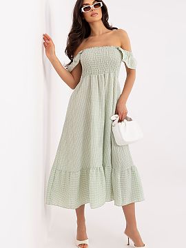 rochie de zi Italy Moda  Rochia spaniolă este o propunere ușoară și feminină, perfectă pentru sezonul de vară și pentru ținutele de zi cu zi. Croiala evazat