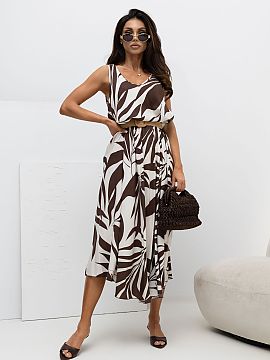 rochie de zi Italy Moda  Rochie de vară cu croi larg este o propunere ușoară și elegantă, ideală pentru ținutele de zi cu zi. Croiala sa lejeră se așază fr
