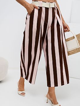 Pantaloni pentru femei Factory Price  Pantaloni culottes pentru femei sunt o propunere elegantă și confortabilă atât pentru ziua de zi, cât și pentru muncă. Croiala lor at