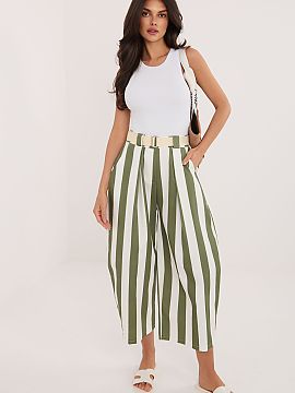 Pantaloni pentru femei Factory Price  Pantaloni culottes pentru femei sunt o propunere stilată și confortabilă atât pentru ziua de zi, cât și pentru muncă. Croiala lor ate