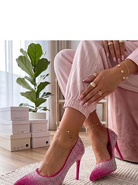Pantofi cu toc subţire (stiletto) Solea  