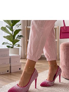Pantofi cu toc subţire (stiletto) Solea