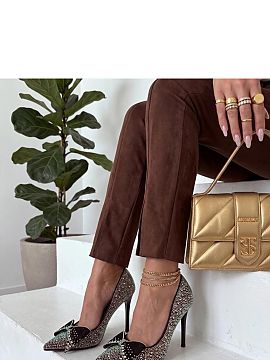 Pantofi cu toc subţire (stiletto) Solea  