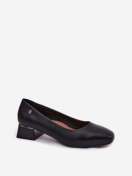 Pantofi cu toc simplu Step in style