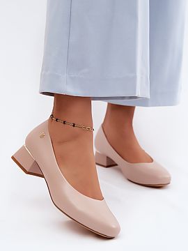 Pantofi cu toc simplu Step in style  