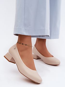 Pantofi cu toc simplu Step in style  