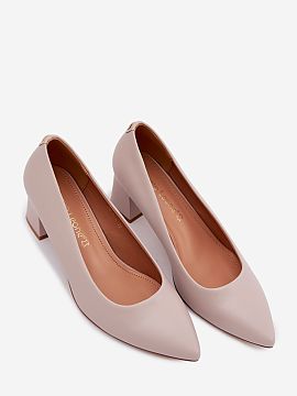 Pantofi dcu toc gros Step in style