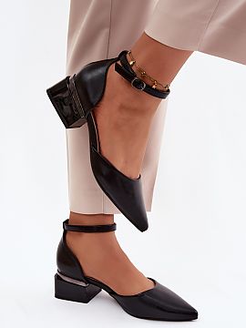 Pantofi cu toc simplu Step in style  