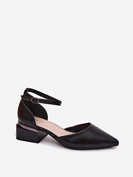 Pantofi cu toc simplu Step in style