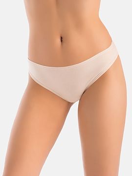 Tanga Teyli  Tanga de damă din bambus de culoare bej. Sunt confecționați din fibră naturală și plăcută de bambus, care este extrem de delicată, 