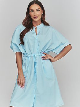 Rochie de zi Makadamia  Rochie casual elegantă cu croială lejeră pentru femei este alegerea ideală pentru femeile care apreciază confortul și designul atempor