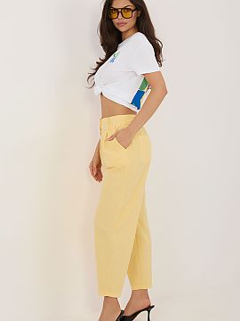 Pantaloni din catifea Rue Paris