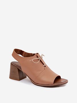 Sandale cu toc Step in style