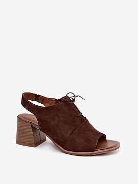 Sandale cu toc Step in style