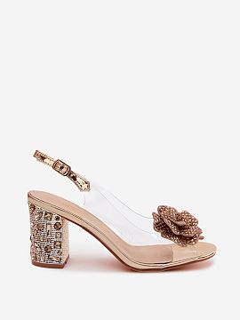 Sandale cu toc Step in style