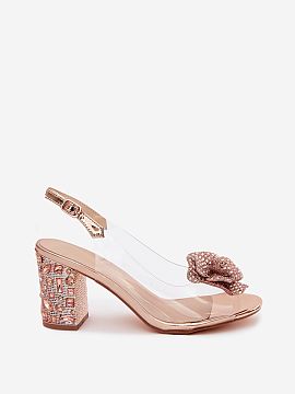 Sandale cu toc Step in style