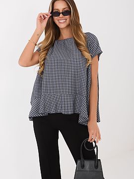 Bluză Italy Moda  Bluza damă în carouri este o propunere confortabilă și stilată pentru fiecare zi, ideală pentru ținute casual. Realizată dintr-o ame