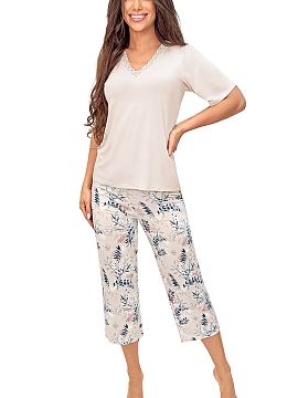 Pijama Donna  Pijamalele pentru femei Goya sunt un set elegant și extrem de confortabil creat pentru femeile care apreciază confortul și stilul subtil 