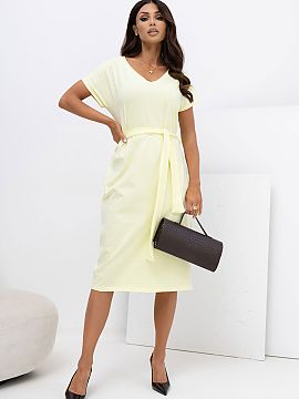 Rochie de zi Rue Paris  Rochie casual de vară cu croială simplă, perfectă atât pentru ziua de zi, cât și pentru muncă. Confecționată dintr-o amestec de î