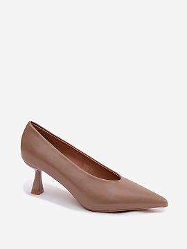 Pantofi cu toc simplu Step in style