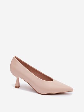 Pantofi cu toc simplu Step in style