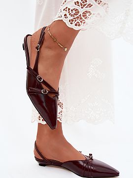 Sandale Step in style  Sandalele feminine din imitație de piele sunt o propunere elegantă pentru femeile care apreciază stilurile moderne și aspectul atrăgăt