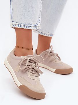 Pantofi de sport Step in style  Sneakersii pentru femei de la marca Big Star sunt o propunere stilată și confortabilă pentru zi cu zi. Realizate dintr-o combinație de m