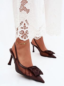 Sandale cu toc Step in style
