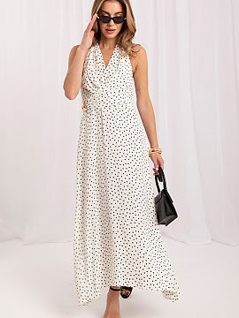 Rochie de zi Italy Moda  Rochie maxi elegantă și extrem de feminină pentru vara, care se potrivește perfect atât pentru ziua de zi, cât și pentru ocazii speci