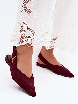 Balerini Step in style  Balerinii de damă din piele ecologică sunt o alegere elegantă și confortabilă pentru fiecare zi. Modelul cu toc plat garantează confor