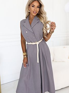 Rochie de zi Numoco  Acesta este tipul de rochie în care ieși din casă și simți imediat că totul e perfect. Se potrivește la întâlniri, la birou și la 