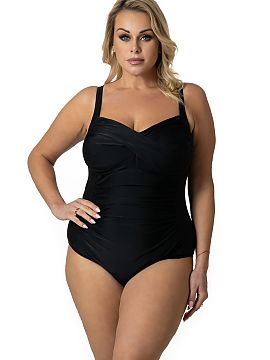 Costum de baie întreg Barontex  Costum de baie unic, model 507/04, cu proprietăți de subțiere, proiectat pentru a modela silueta și a evidenția talia. Construcția bin
