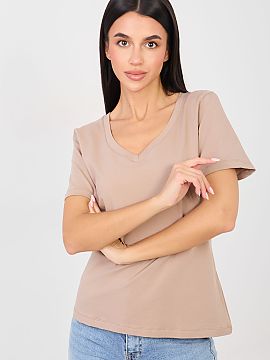 Tricou Rue Paris  Tricoul casual de damă este o propunere universală pentru ziua de zi, care combină confortul cu un stil atemporal. Designul neted și min