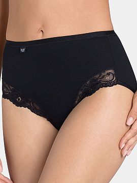 Chiloţi Sloggi  Chilotii Sloggi Romance Maxi 10031897 sunt un model în care eleganța clasică se întâlnește cu confortul purtatului. Realizate din bumb