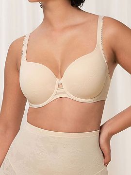 Sutien întărit Triumph  Sutienul modelator Wild Rose Sensation 10205990-00NZ este o combinație de tehnologie modernă, confort și eleganță feminină. Datorită 