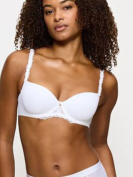 Sutien întărit Triumph  Sutien cu armătură Wild Azalea Florale WHP 10219858-0003 tip balconet este o combinație armonioasă de confort, eleganță și design mod