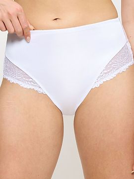 Chiloţi Triumph  Chiloti damă cu talie înaltă Ladyform 10210671 în culoarea neagră sunt un model clasic, care combină eleganța atemporală cu confortu