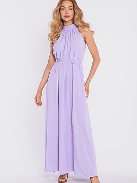 Rochie de zi Moe  Rochie maxi elegantă, realizată dintr-un material ușor cu o structură evidentă (crep) și cu un finisaj mat, este o propunere care comb