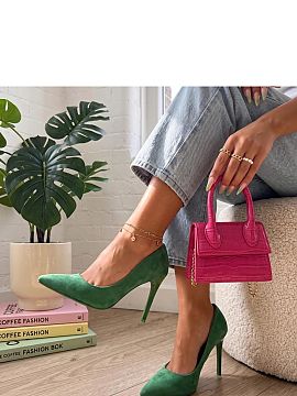 Pantofi cu toc subţire (stiletto) Solea